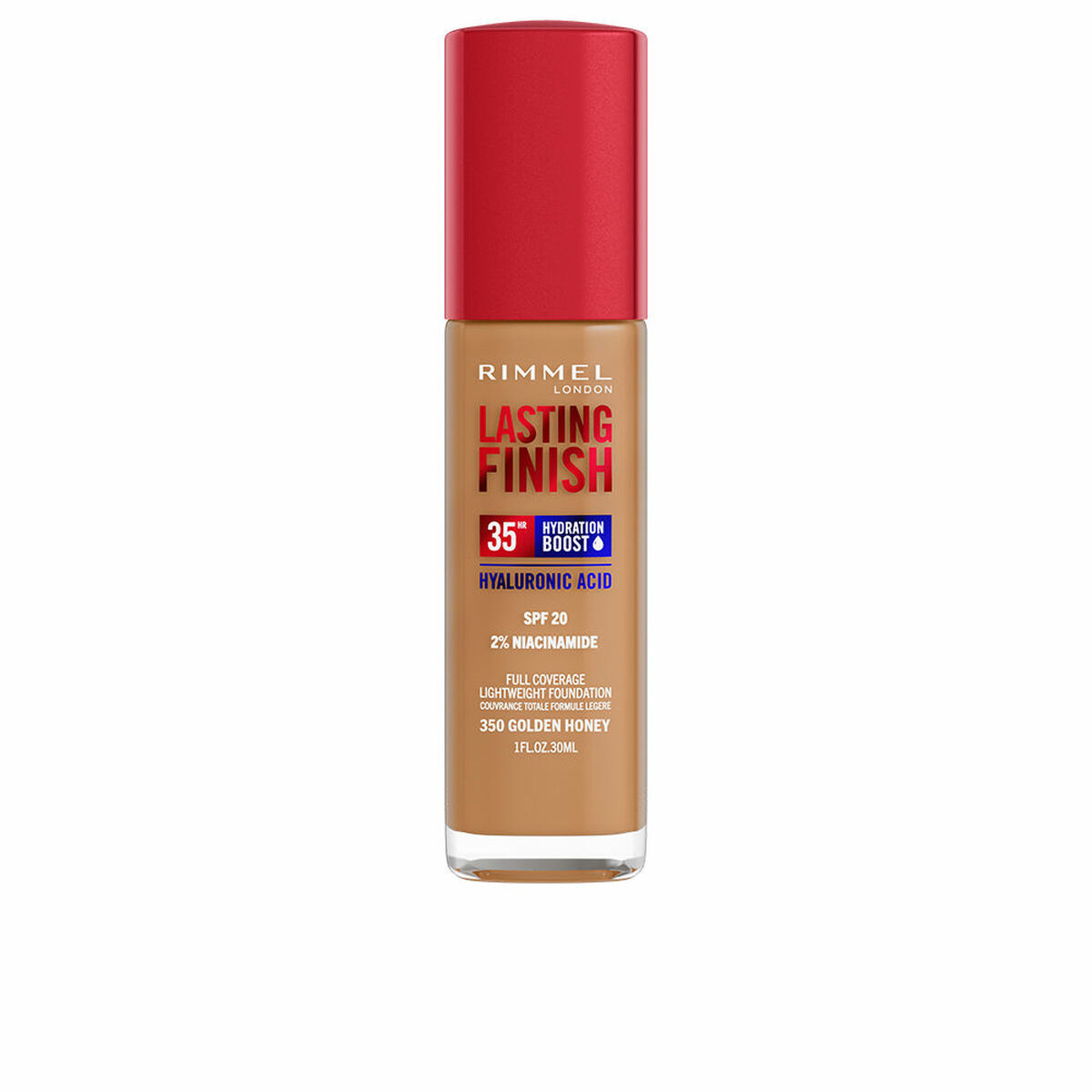 Foundationkräm Rimmel London Lasting Finish Nº 350 Golden Honey Nº 350-Golden Honey Spf 20 30 ml