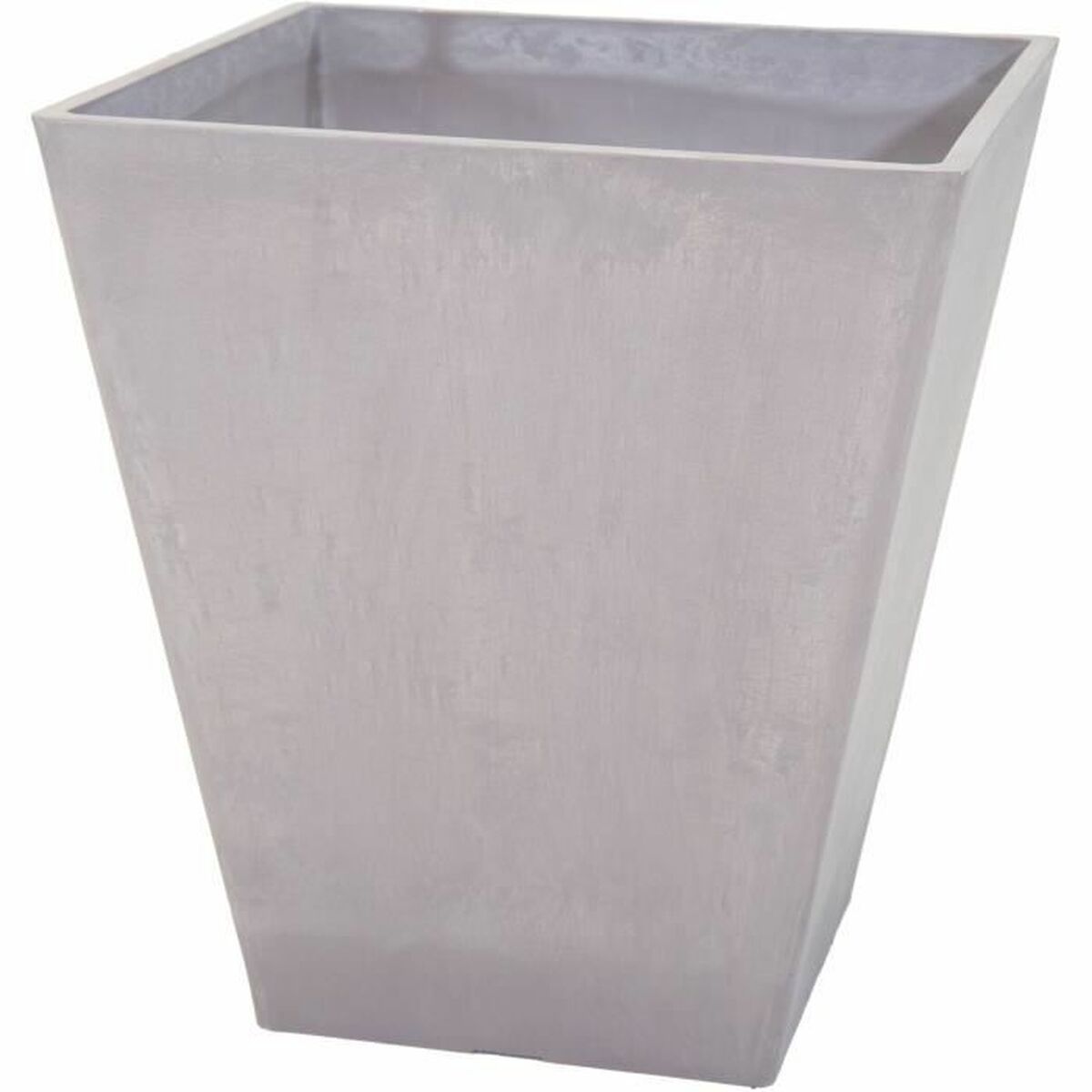 Kruka Mega Collections Ecostone Square Brun Beige-brun (taupe) Plast Återvunnen 42 x 46 x 42 cm 43 x 43 x 74 cm 41 x 45 cm