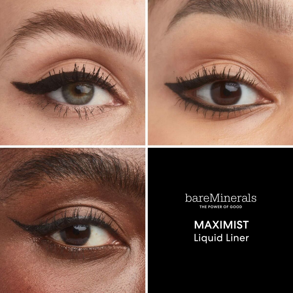 Eyeliner bareMinerals Maximist Svart 4 ml - 2