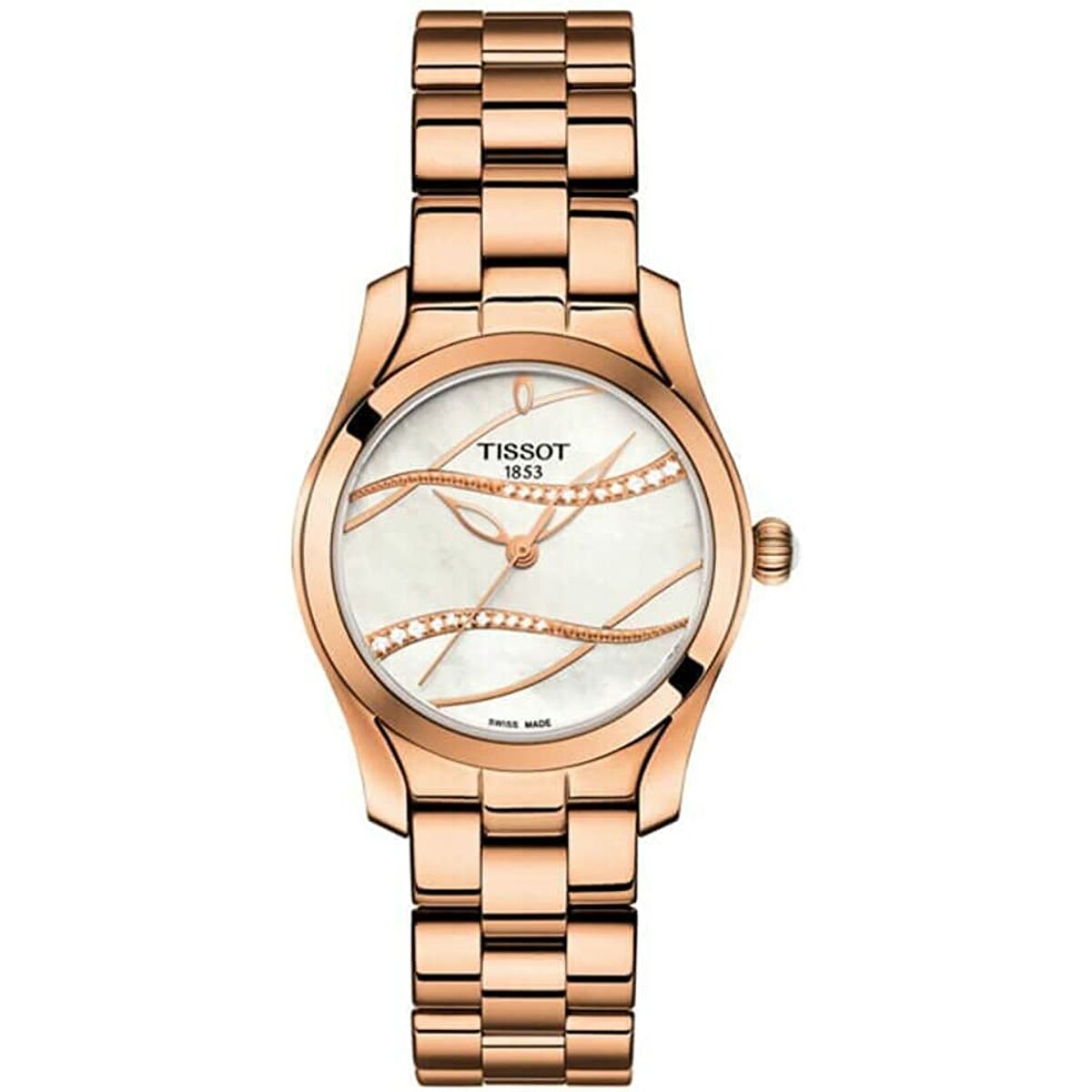 Damklocka Tissot T-WAVE W-DIAMONDS (Ø 30 mm)