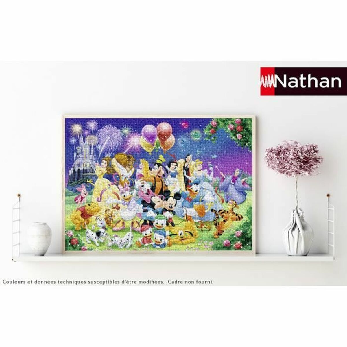 Pussel Ravensburger The Disney Family 70 x 50 cm 1000 Delar - 3