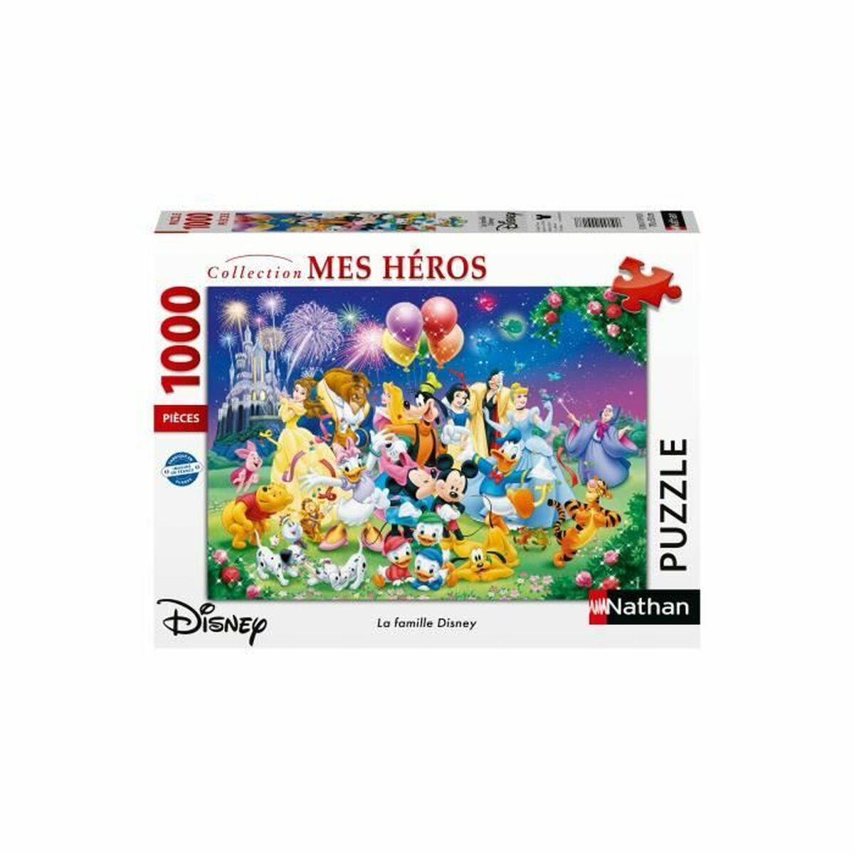 Pussel Ravensburger The Disney Family 70 x 50 cm 1000 Delar