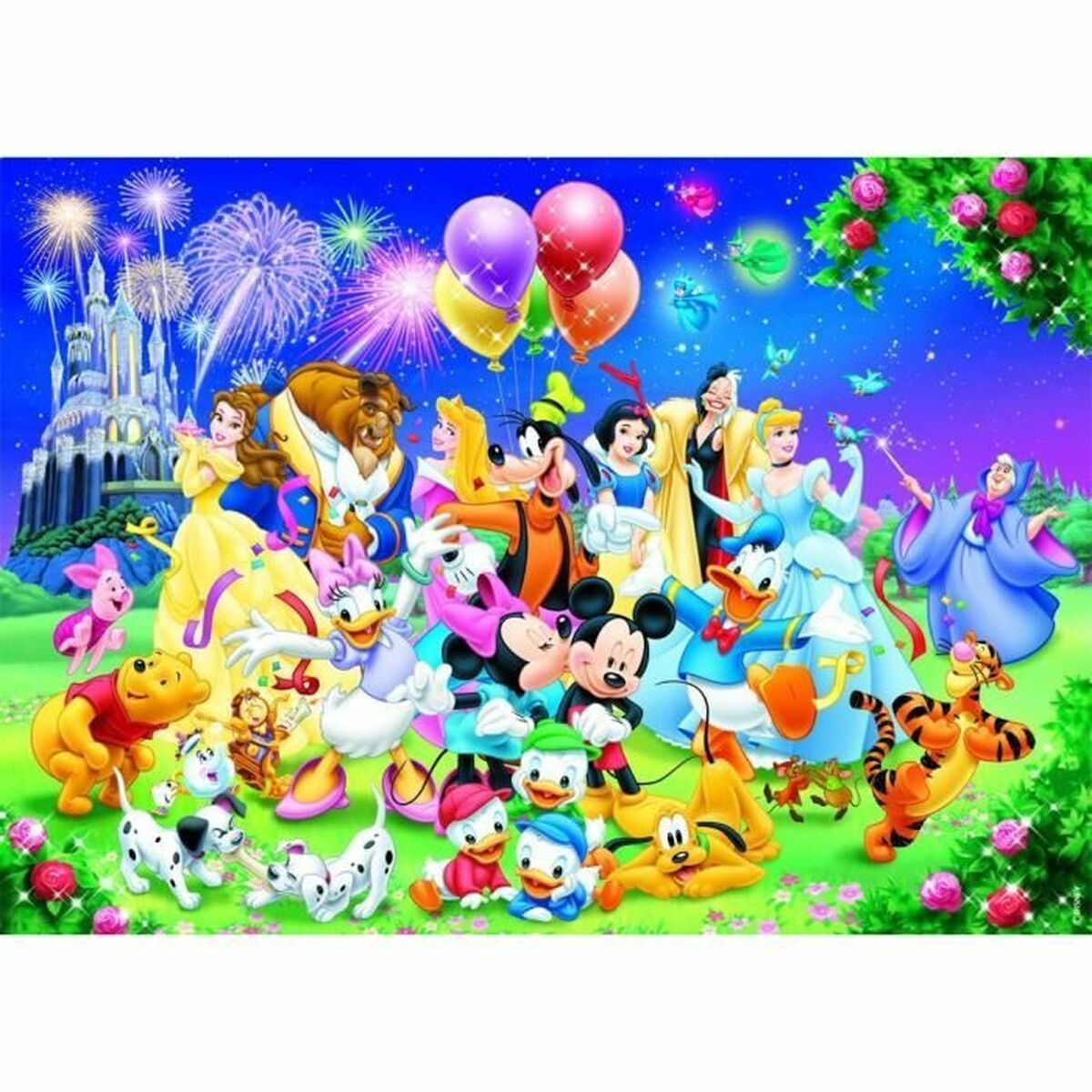 Pussel Ravensburger The Disney Family 70 x 50 cm 1000 Delar - 2