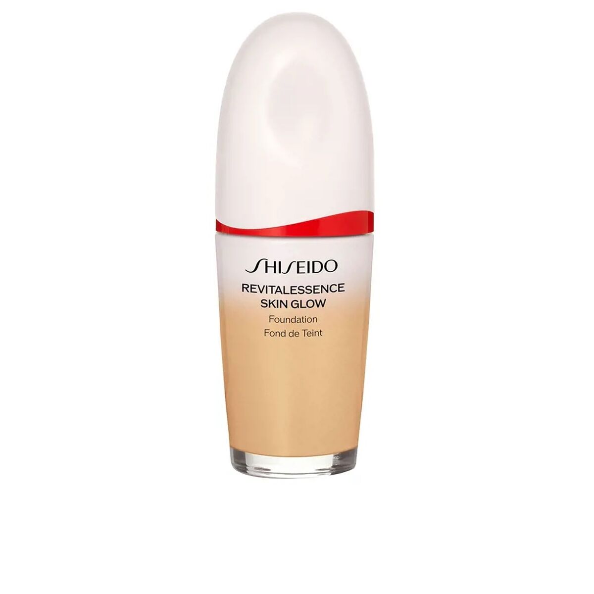 Flytande makeupbas Shiseido Revitalessence Skin Glow Nº 340 30 ml
