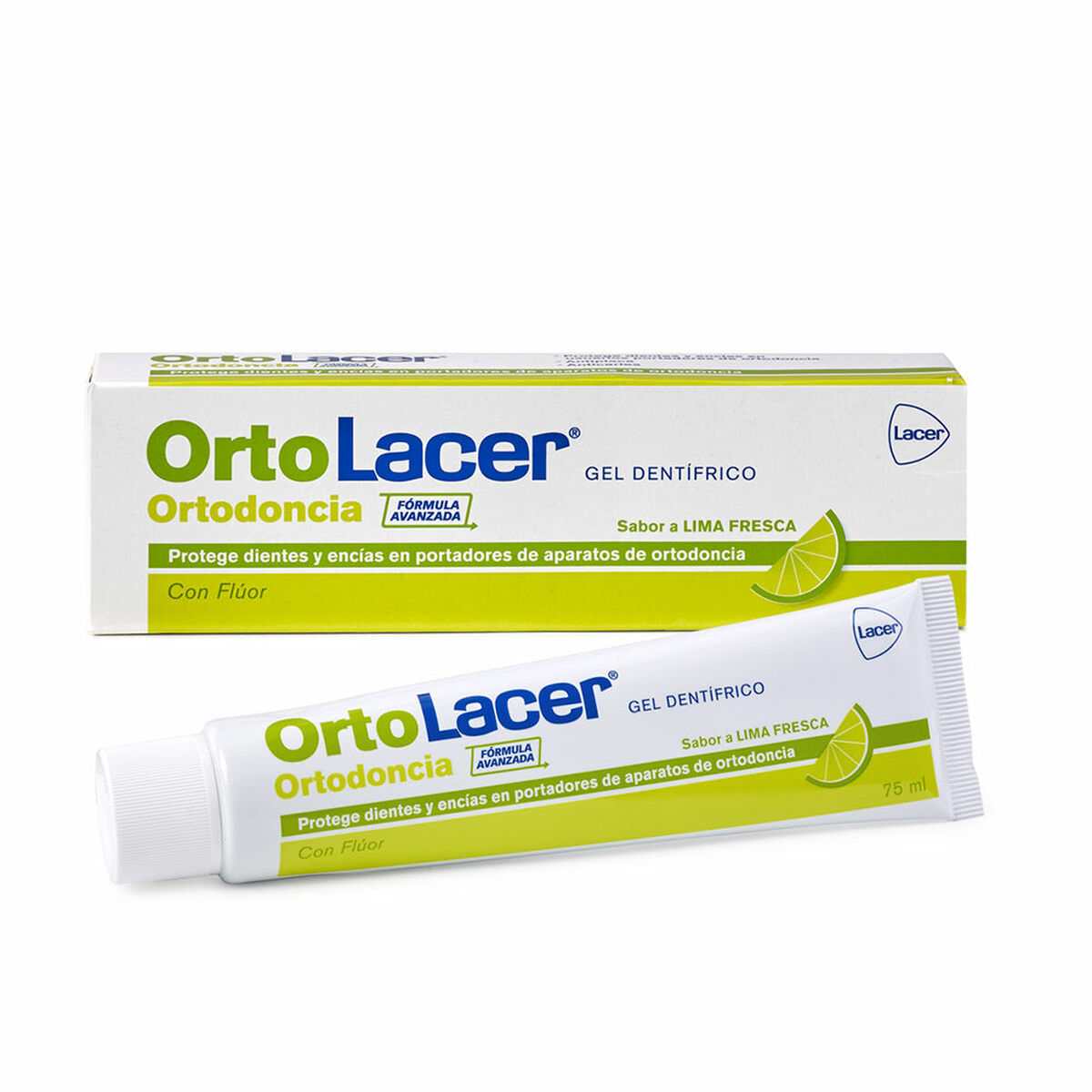 Tandkräm Lacer Ortolacer 75 ml Lime
