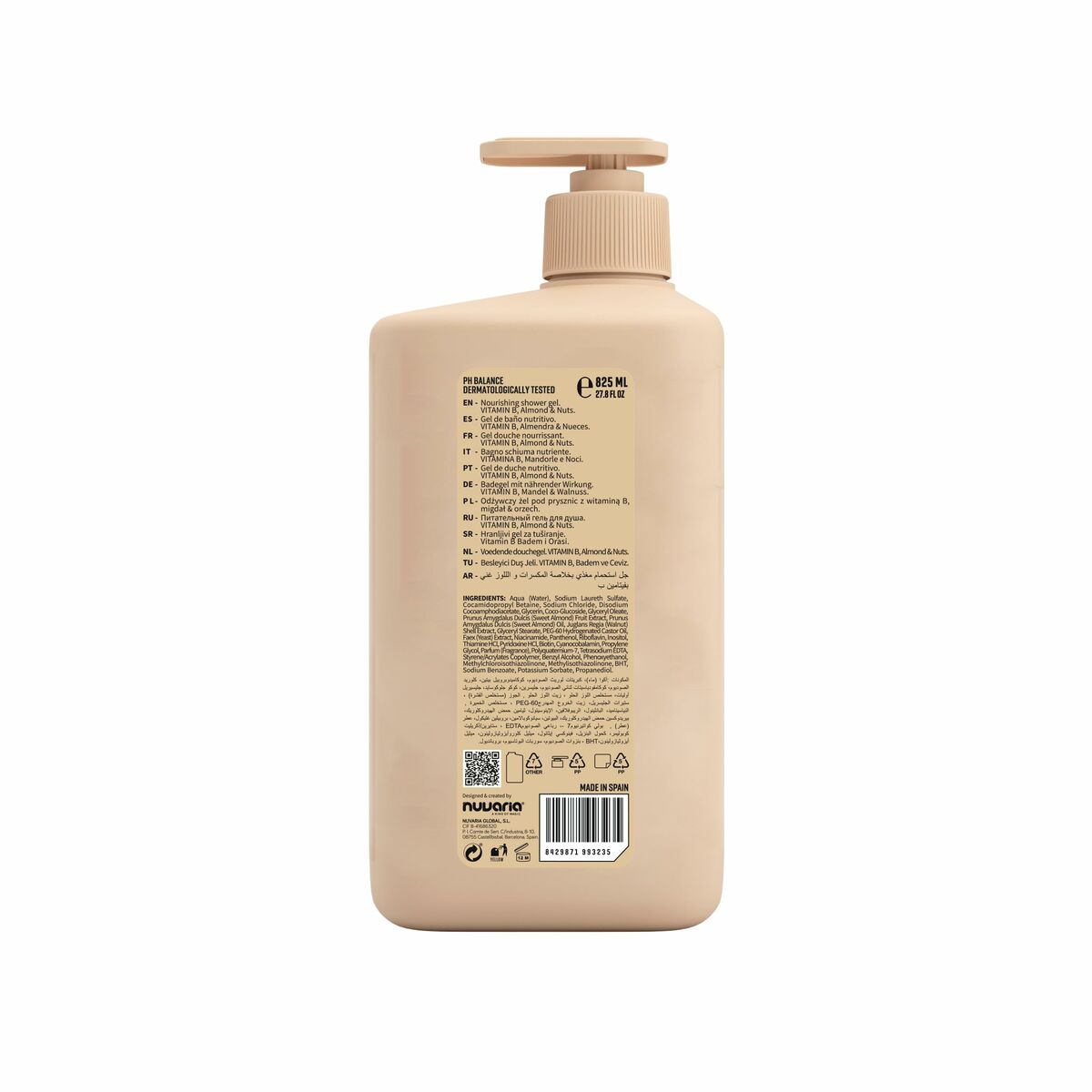 Parfym Herrar Dicora Urban Fit NOURISHING 825 ml - 2