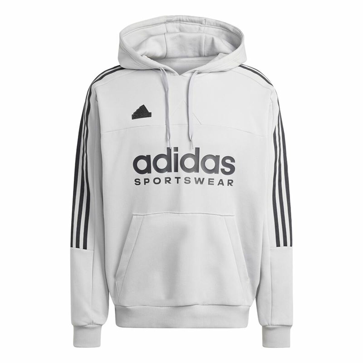 Tröja med huva Herr Adidas House Of Tiro Fleece Grå XS