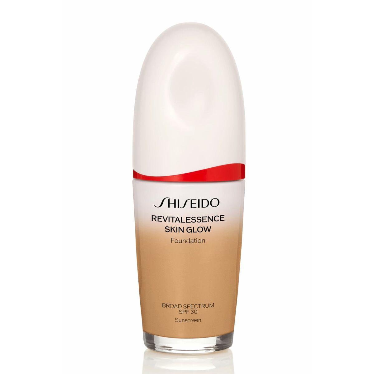 Flytande makeupbas Shiseido Revitalessence Skin Glow Nº 350 30 ml