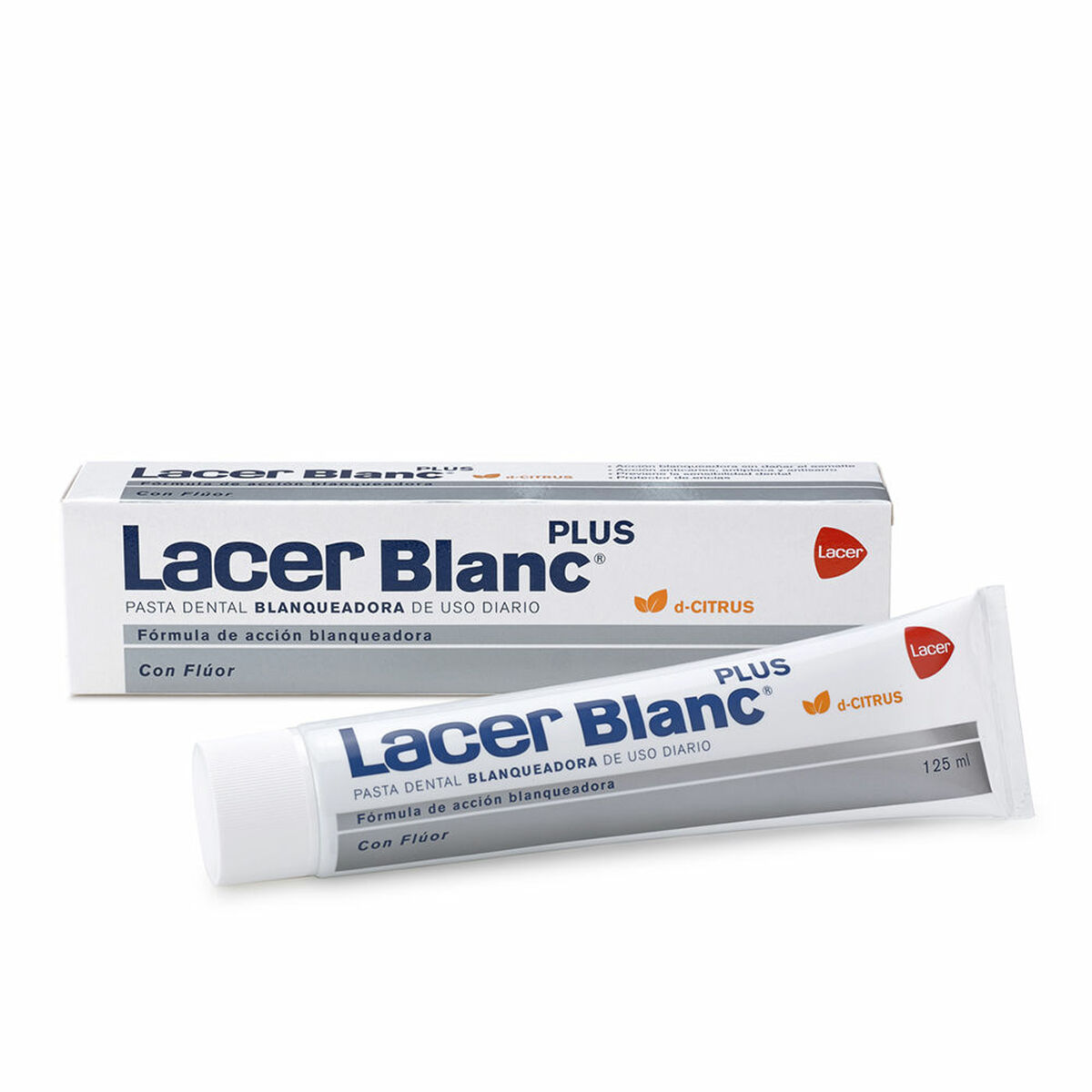Tandkräm blekning Lacer Lacerblanc 125 ml Citron