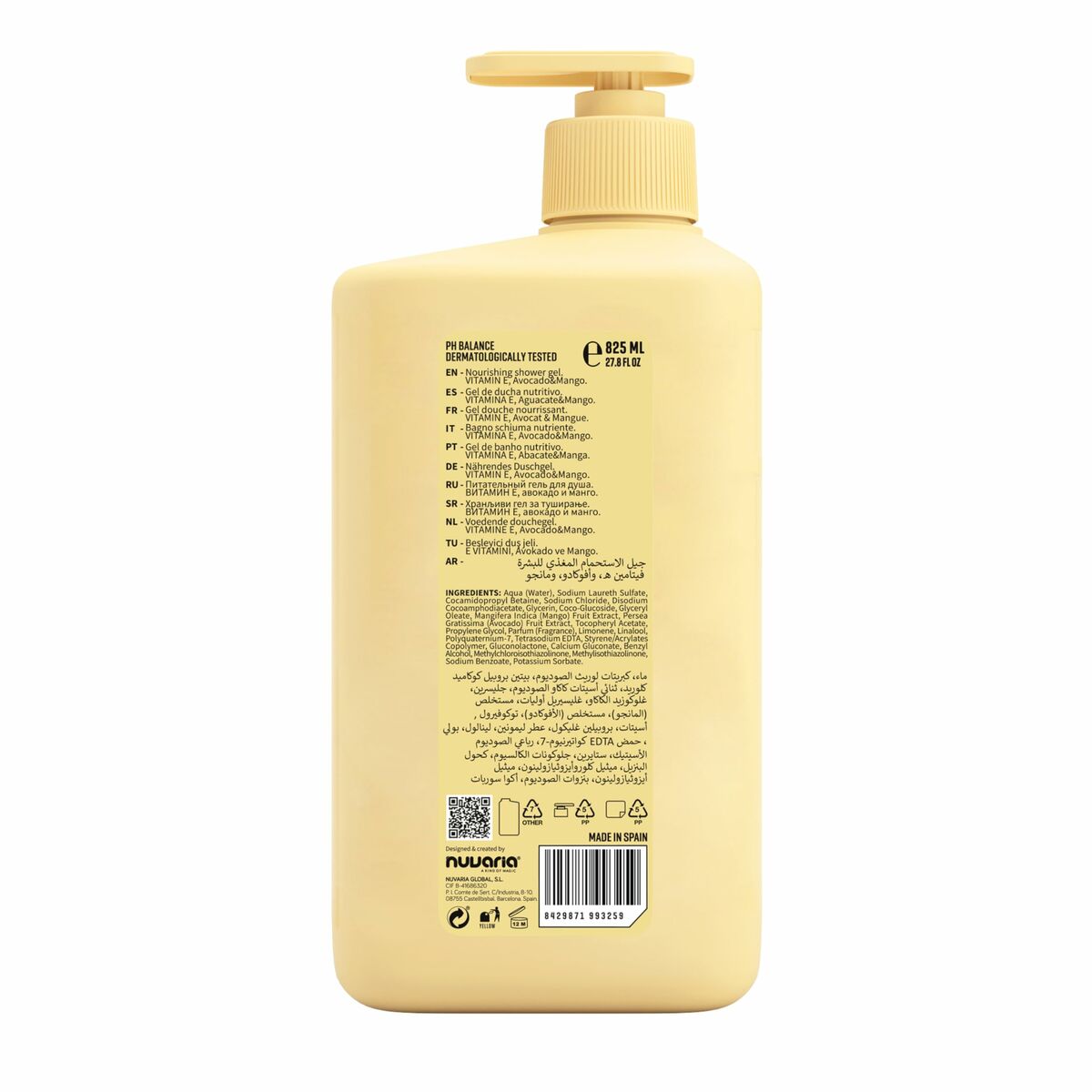 Parfym Herrar Dicora Urban Fit NOURISHING 825 ml - 2