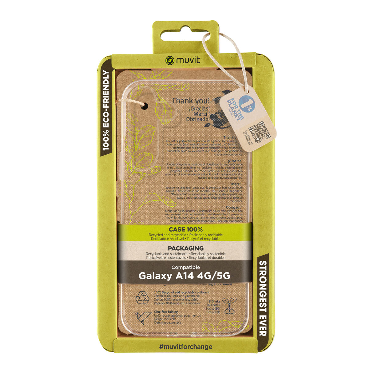 Mobilfodral Muvit for Change Samsung Galaxy A14 4G/5G Samsung Galaxy A14 5G