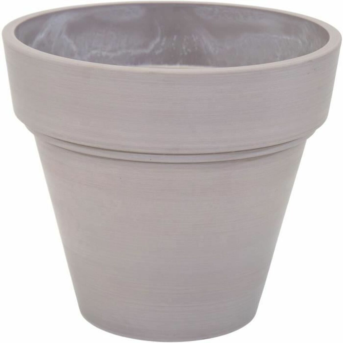 Kruka Mega Collections Ecostone Planter Brun Beige-brun (taupe) Plast Återvunnen 55 x 51 cm