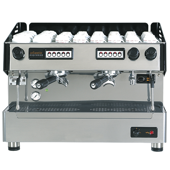 espressomaskin, automatisk, 2 grupper, 9 liter