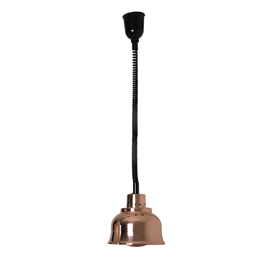 Infraröd lampa, kopparfärg