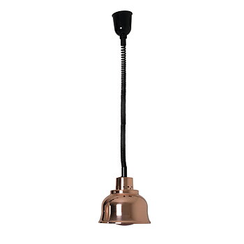 Infraröd lampa, kopparfärg