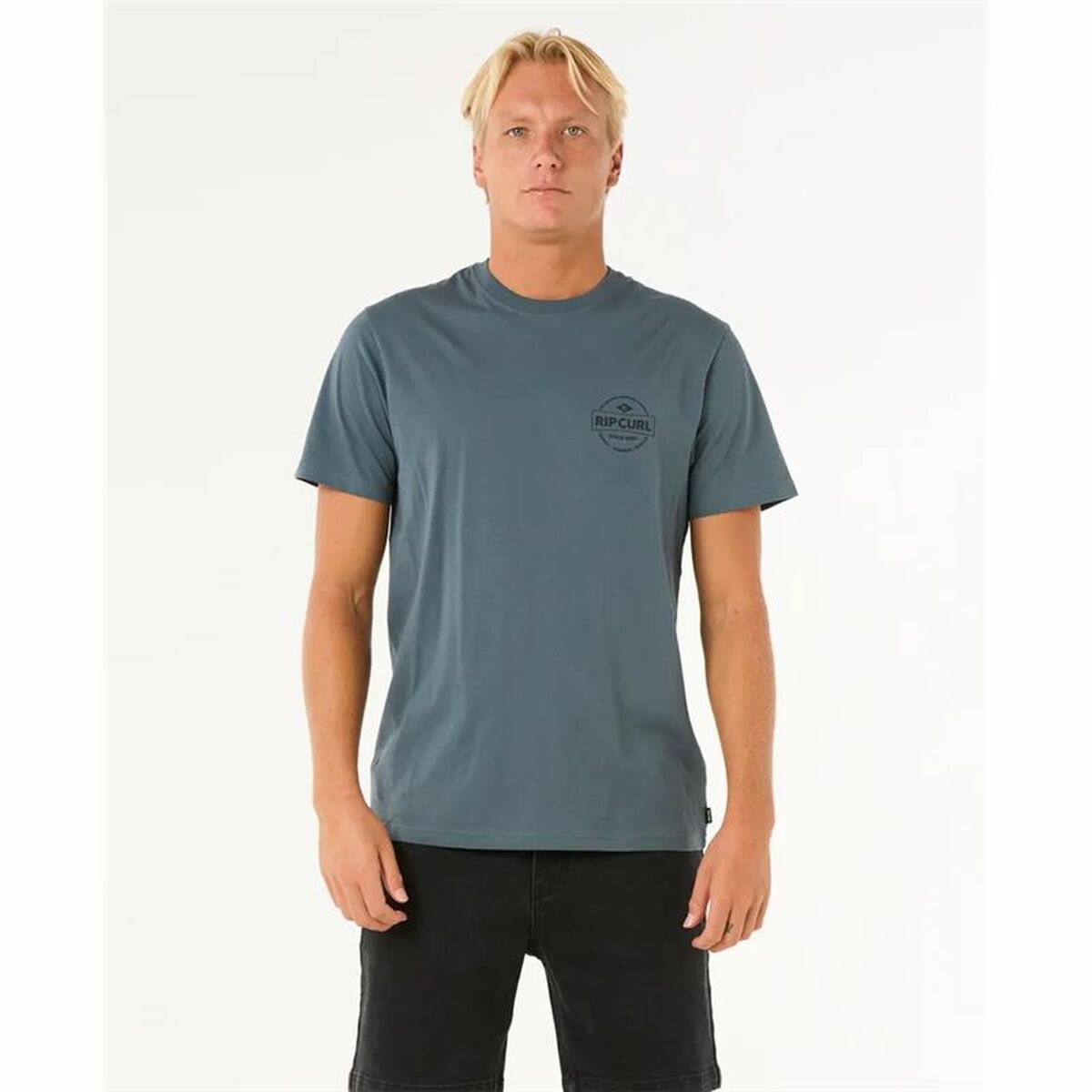 T-shirt med kortärm Herr Rip Curl Staple Tee - 2