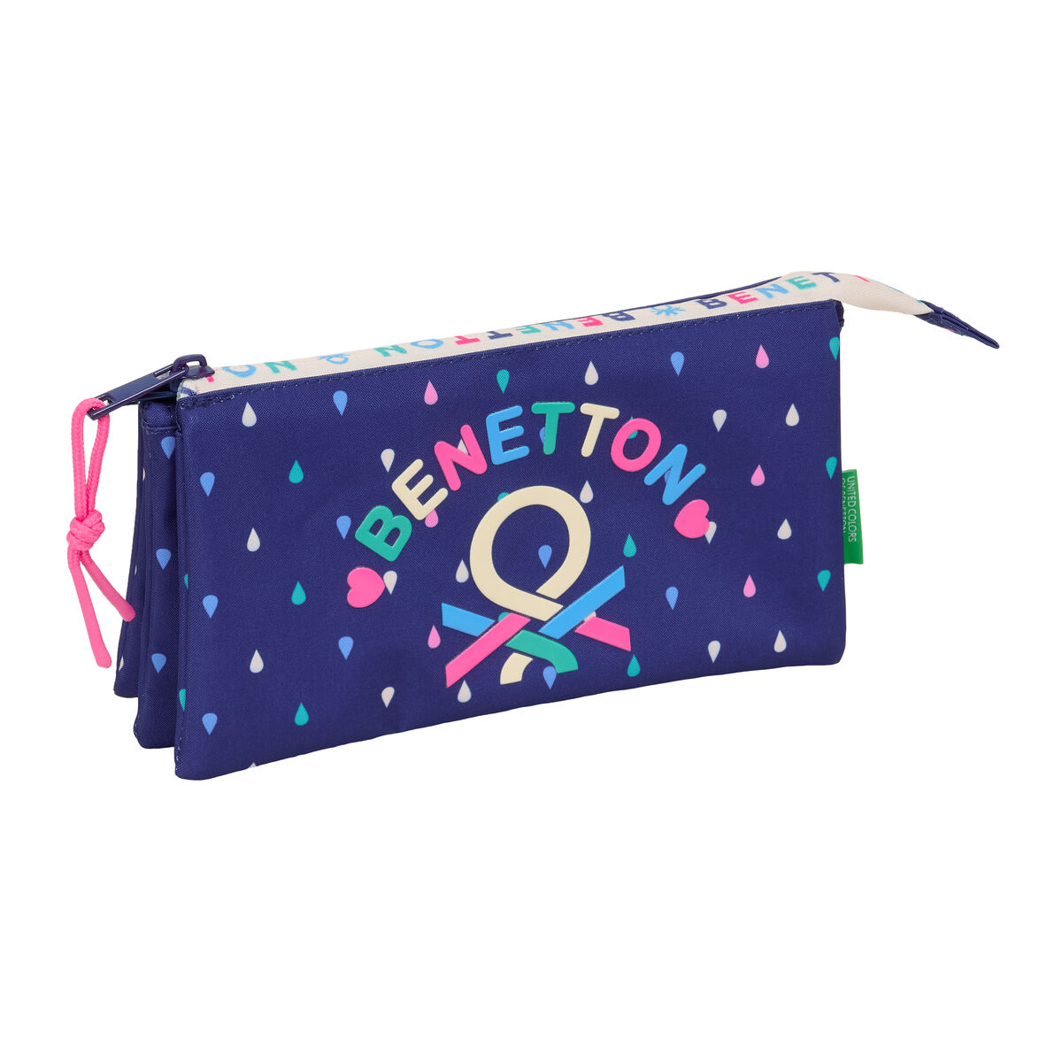 Bag Benetton Drop Multicolour 22 x 12 x 3 cm