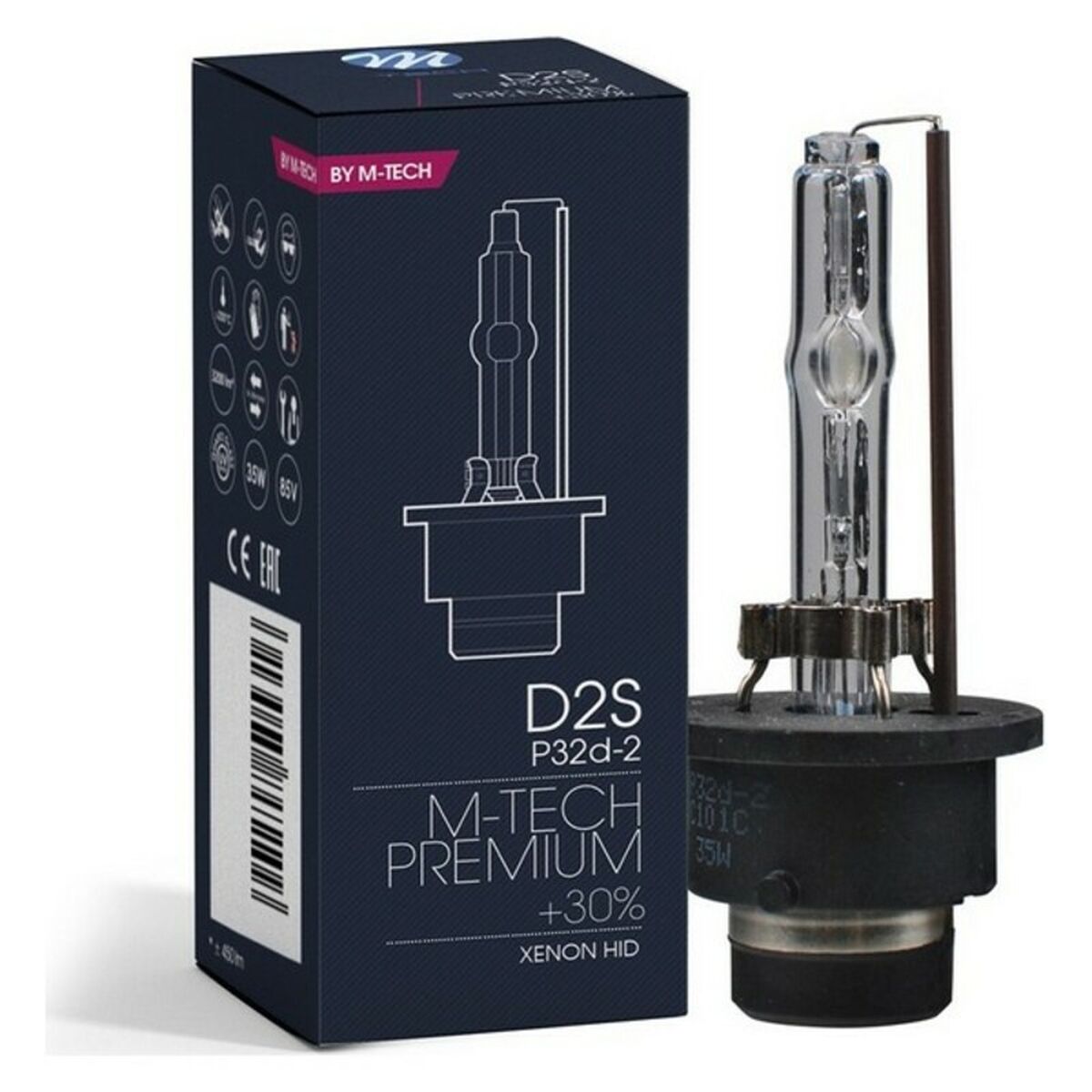 Glödlampa för bil M-Tech ZMD2S6 Xenon D2S