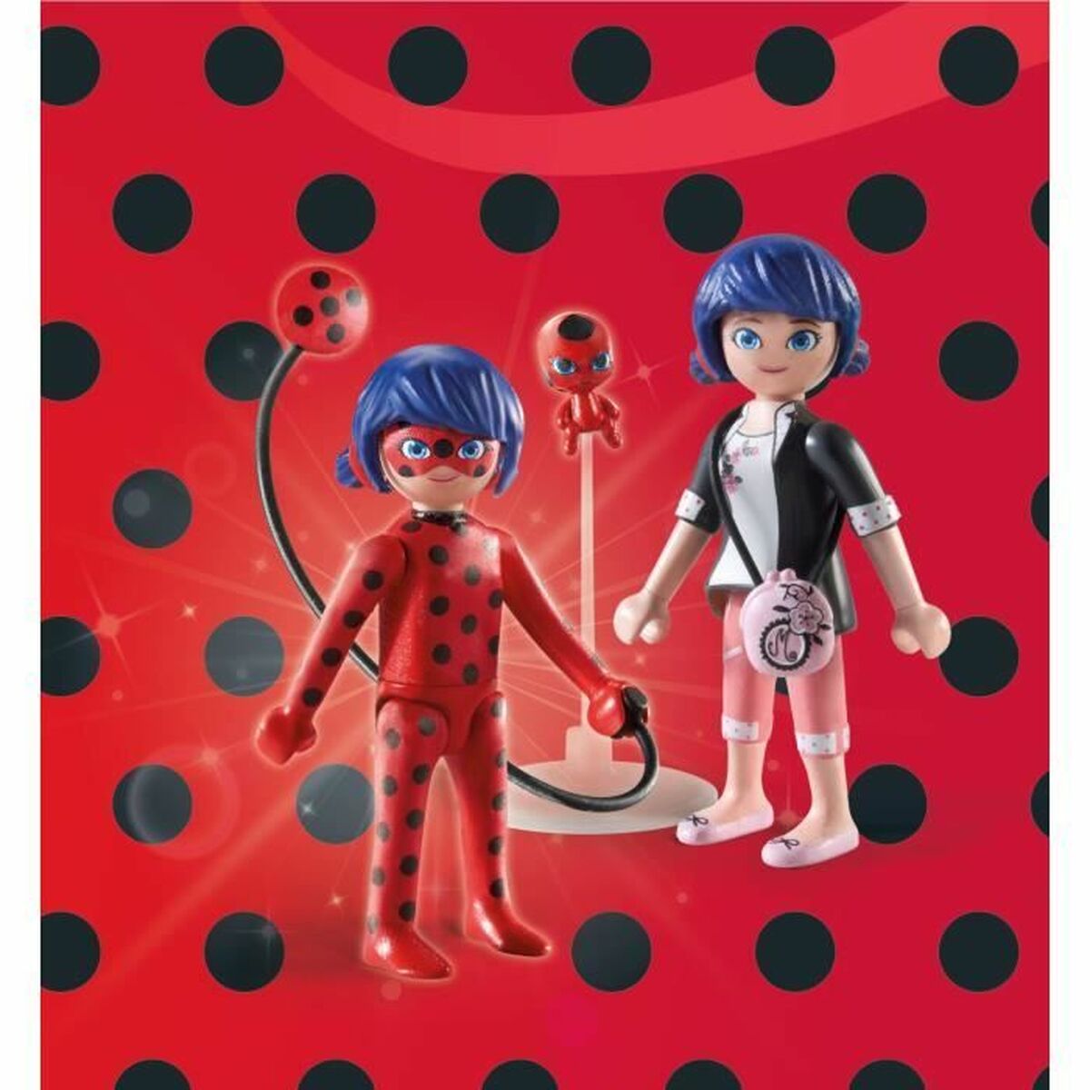 Playset Playmobil 71336 Miraculous: Marinette & Ladybug 16 Delar - 2