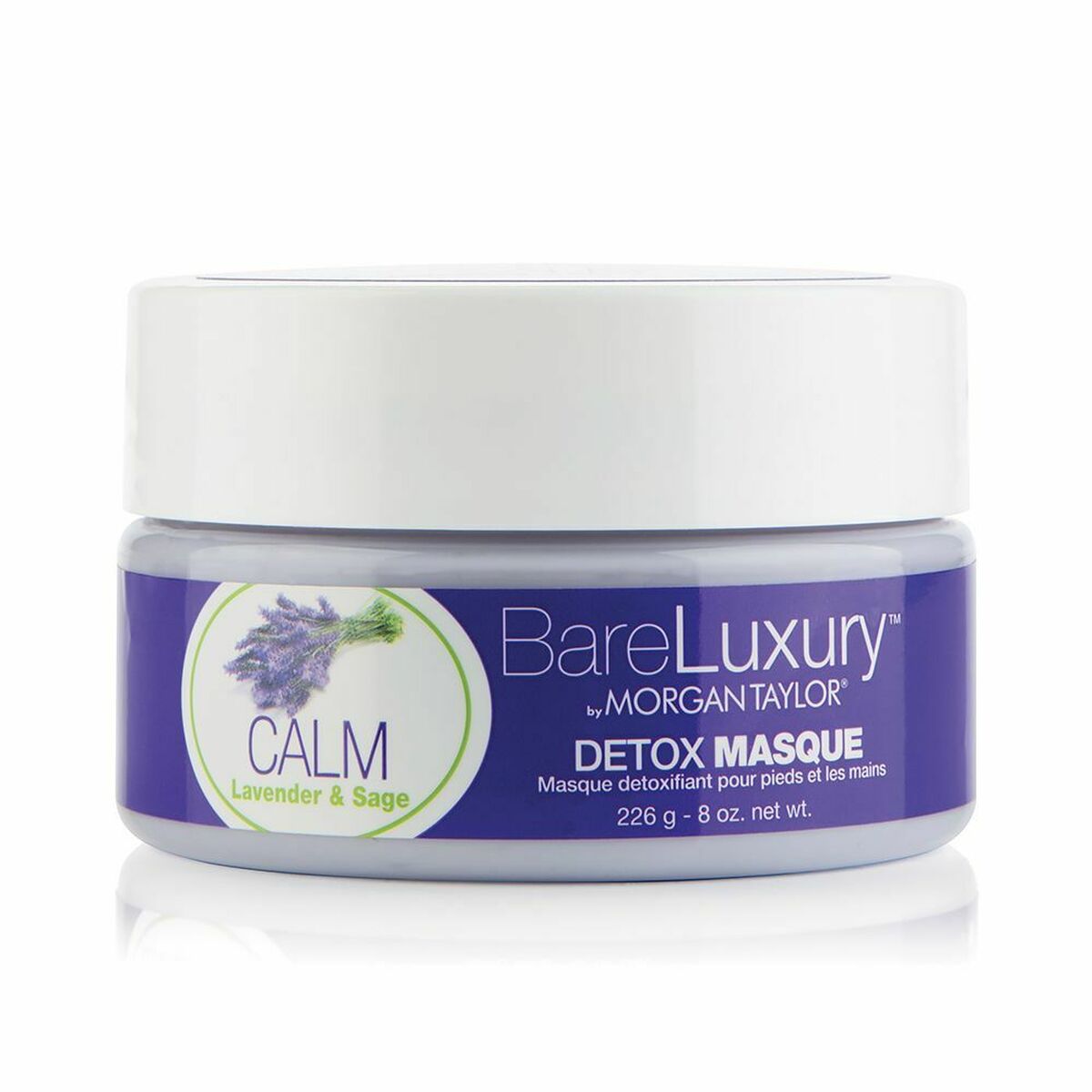 Detoxifierande mask Morgan Taylor Calm 226 g Lugnande Lavendel