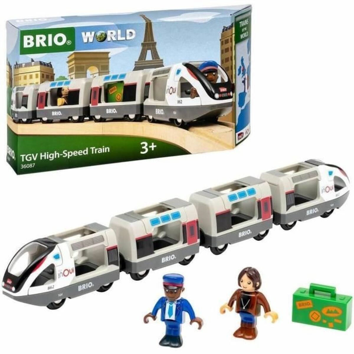 Tåg Brio TGV High-Speed Train - 3