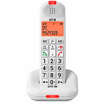 Markkabeltelefon SPC 7612B Vit