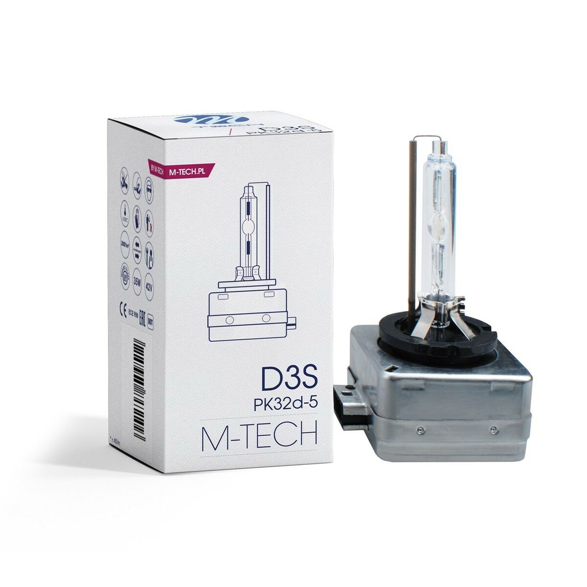 Glödlampa för bil M-Tech ZHCD3S8