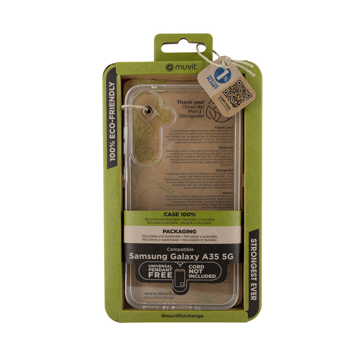 Mobilfodral Muvit for Change Galaxy A35 5G Samsung Galaxy A34 5G