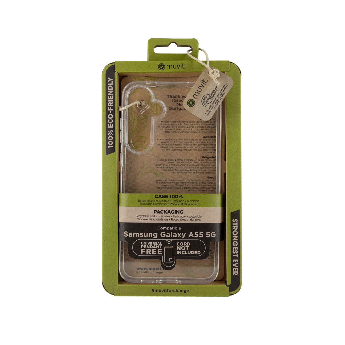 Mobilfodral Muvit for Change Galaxy A55 5G