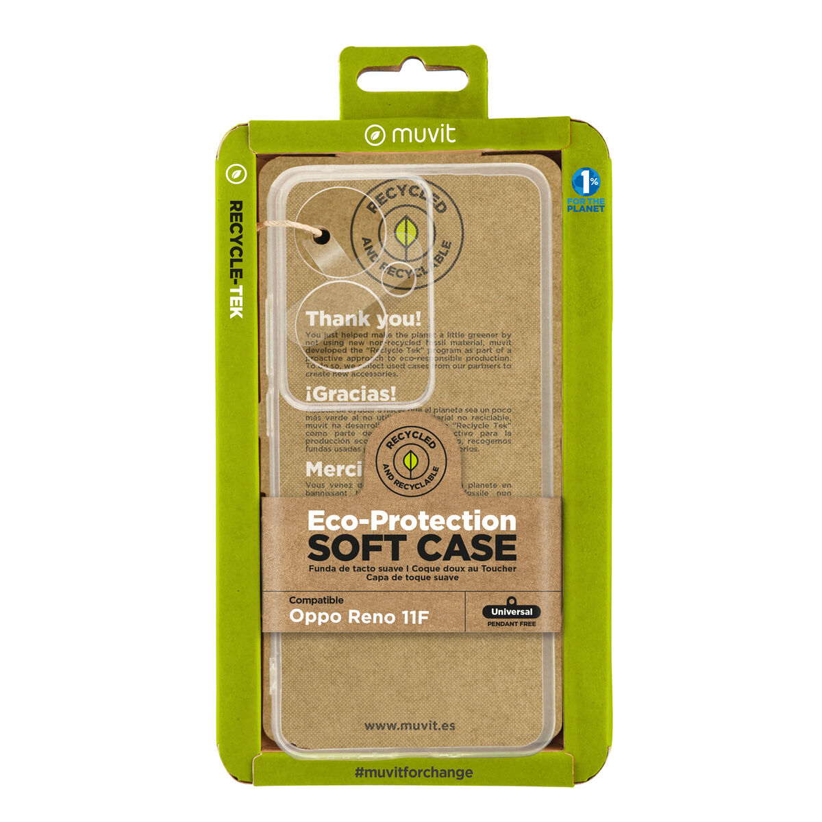 Mobilfodral Muvit for Change Reno 11F