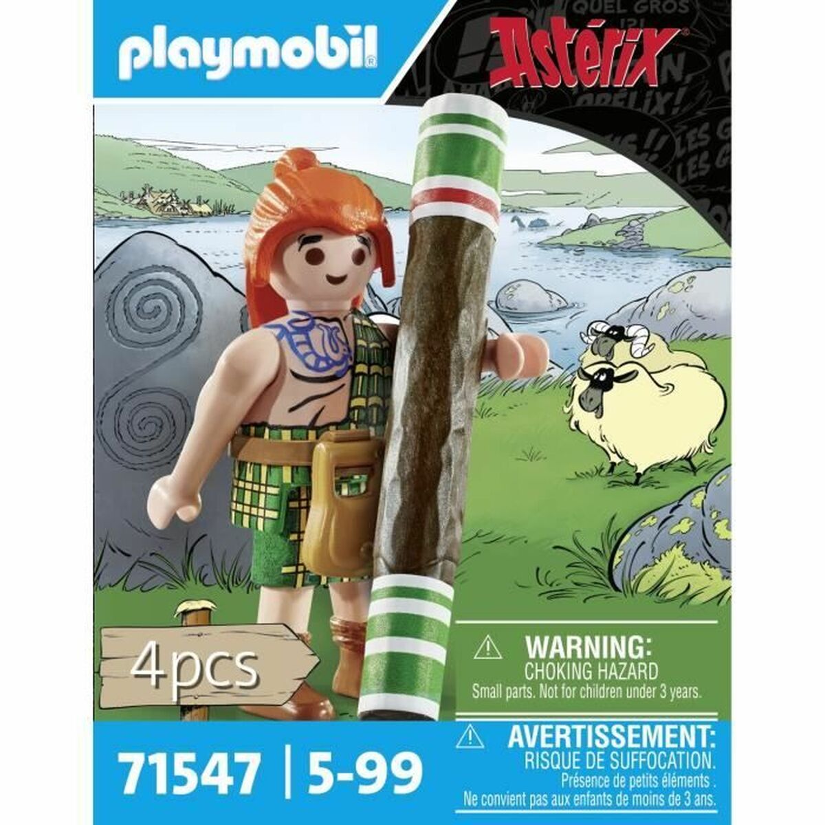 Playset Playmobil Asterix 71547 4 Delar 4 antal - 3