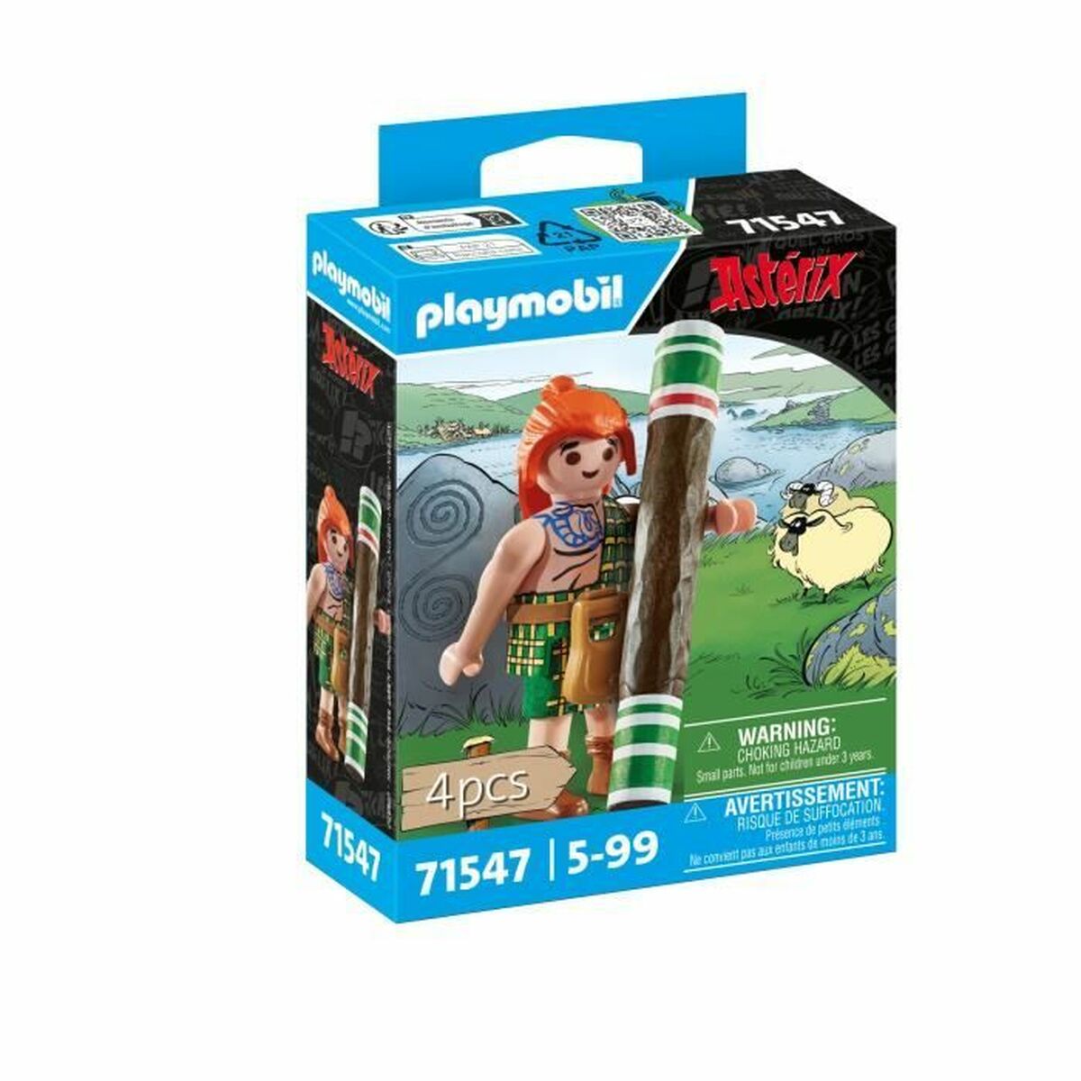 Playset Playmobil Asterix 71547 4 Delar 4 antal