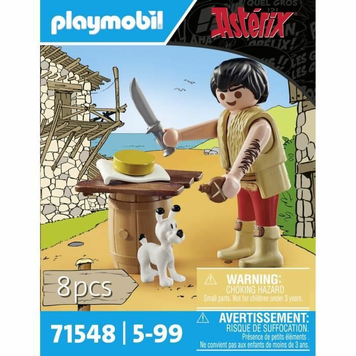 Playset Playmobil Asterix 71548 8 Delar - 3