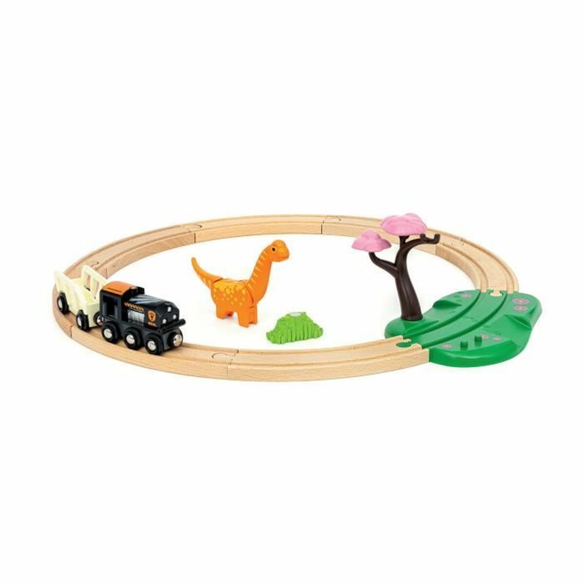 Träna med Circuit Brio Dinosaur circle set - 3