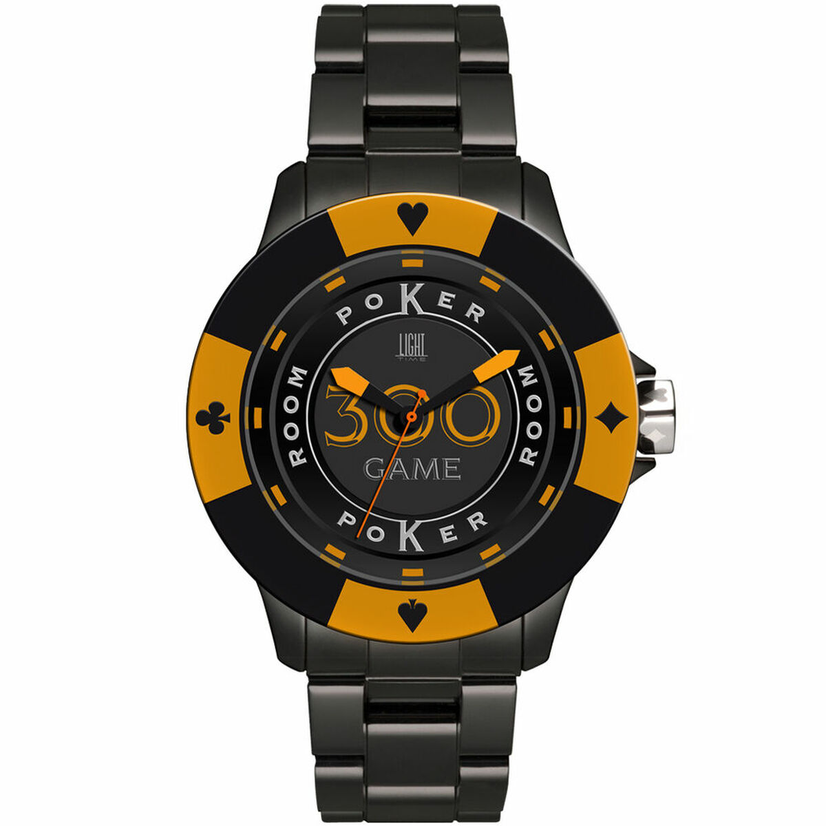 Unisexklocka Light Time POKER (Ø 41 mm)