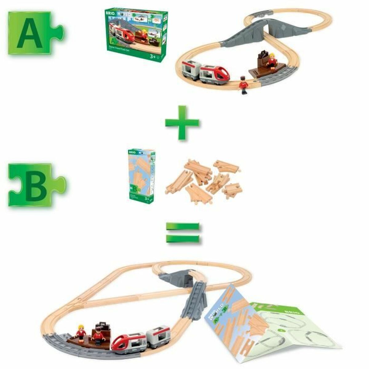 Dodatki Brio Starter pack track Separata linjer