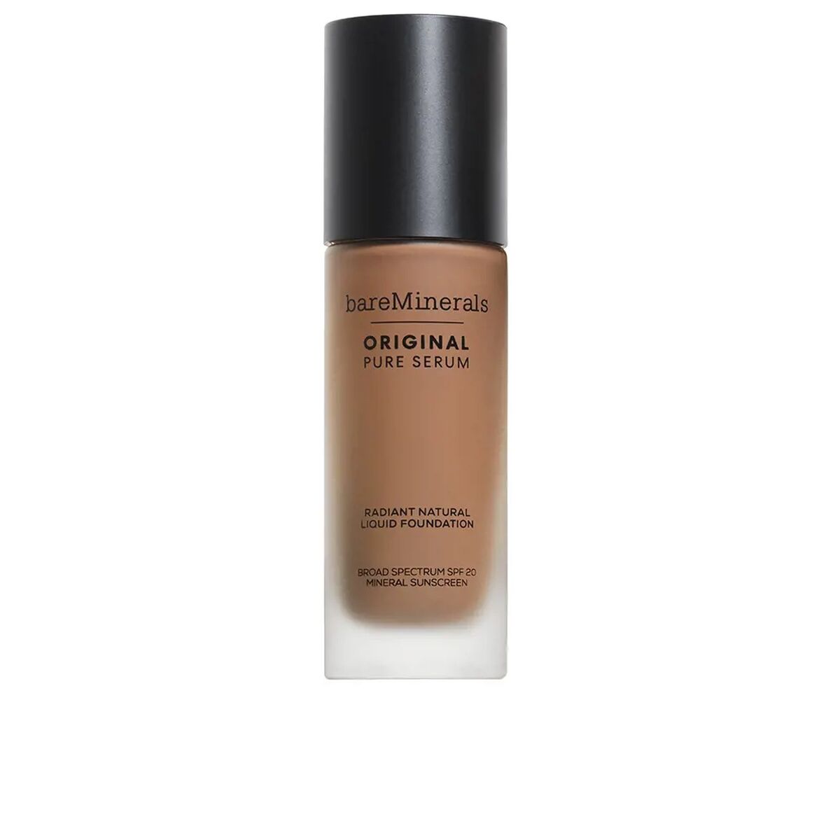 Flytande makeupbas bareMinerals Original Pure Serum Medium Deep Cool 4.5 Spf 20 30 ml