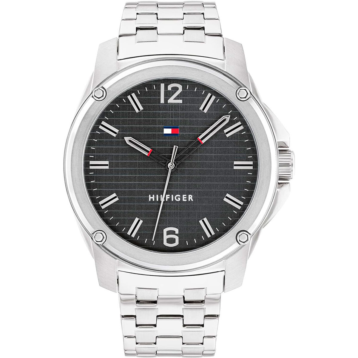 Herrklocka Tommy Hilfiger 1710486 Silvrig (Ø 44 mm)