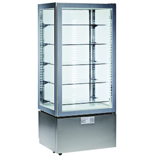 Kyld display, ventilerade, +14 ° C / + 16 ° C