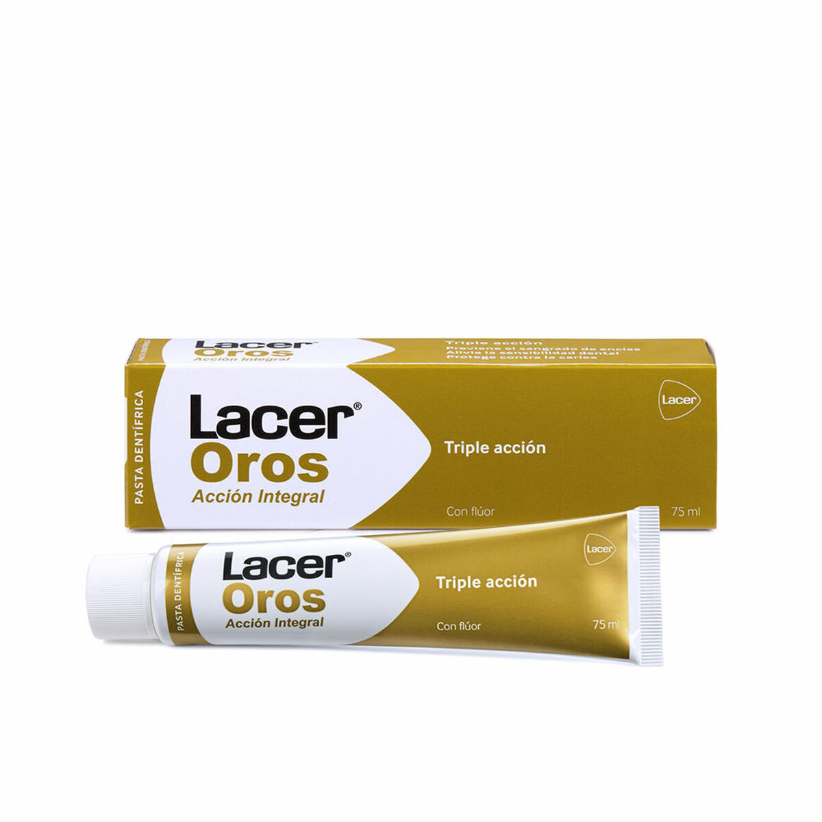 Triple Action Tandkräm Lacer Lacer Oros 75 ml