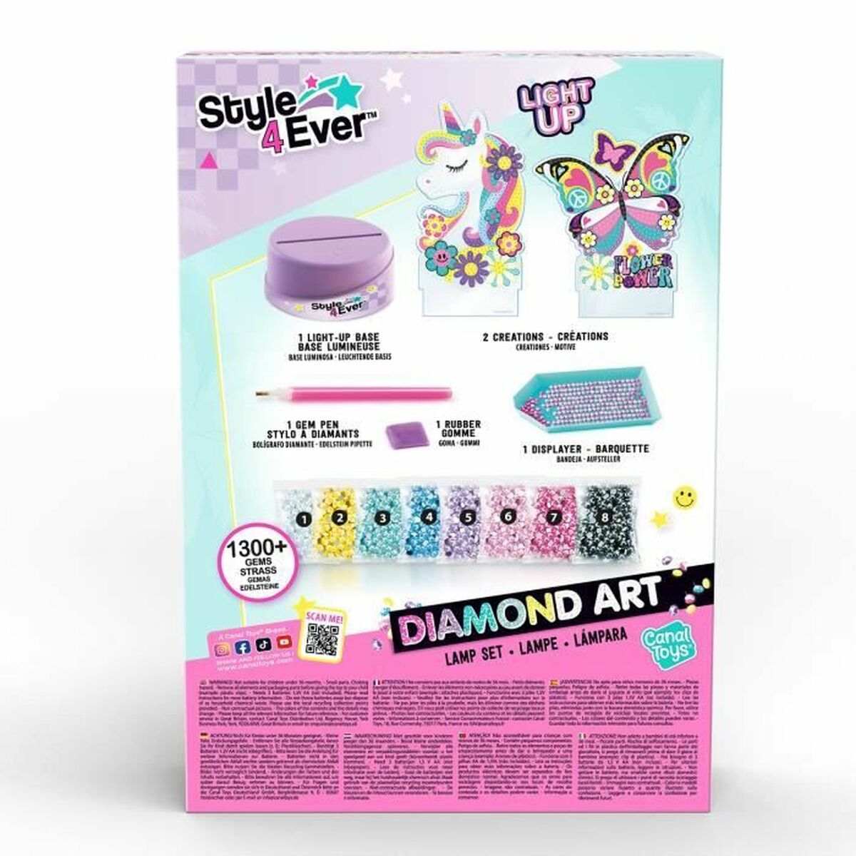 Playset Canal Toys Diamant'Art Lamp Box - 3