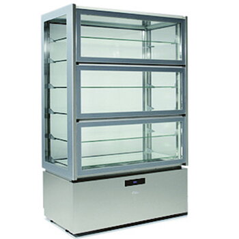 Kyld display, ventilerade, +2 ° C / + 10 ° C
