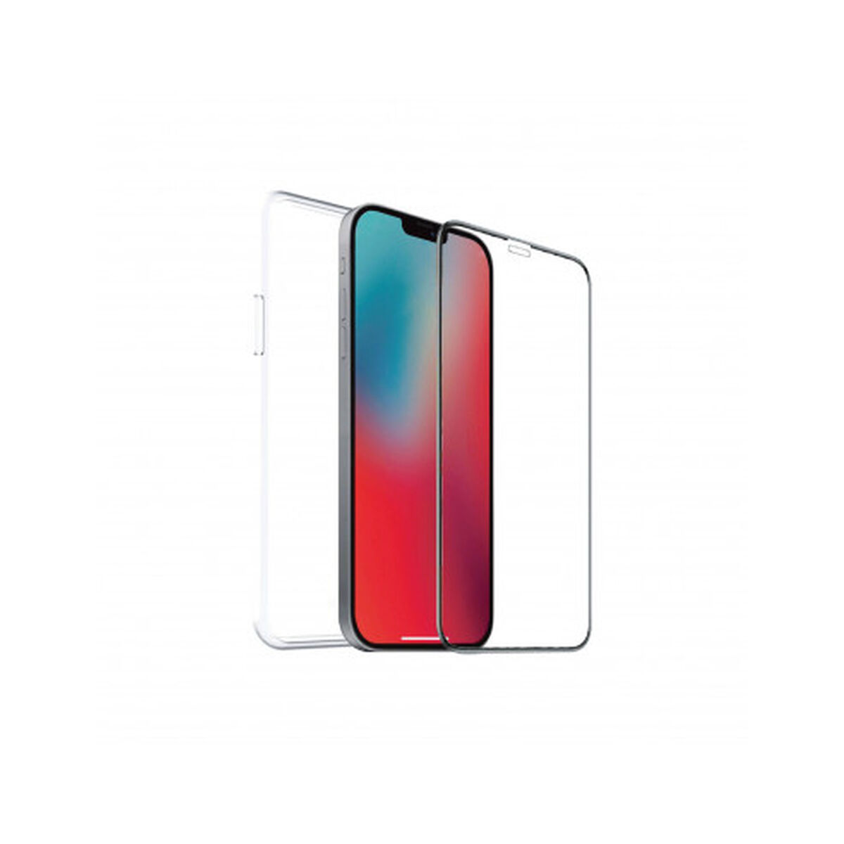 Mobilfodral Muvit Transparent Smartphone Apple iPhone 12, 12 Pro