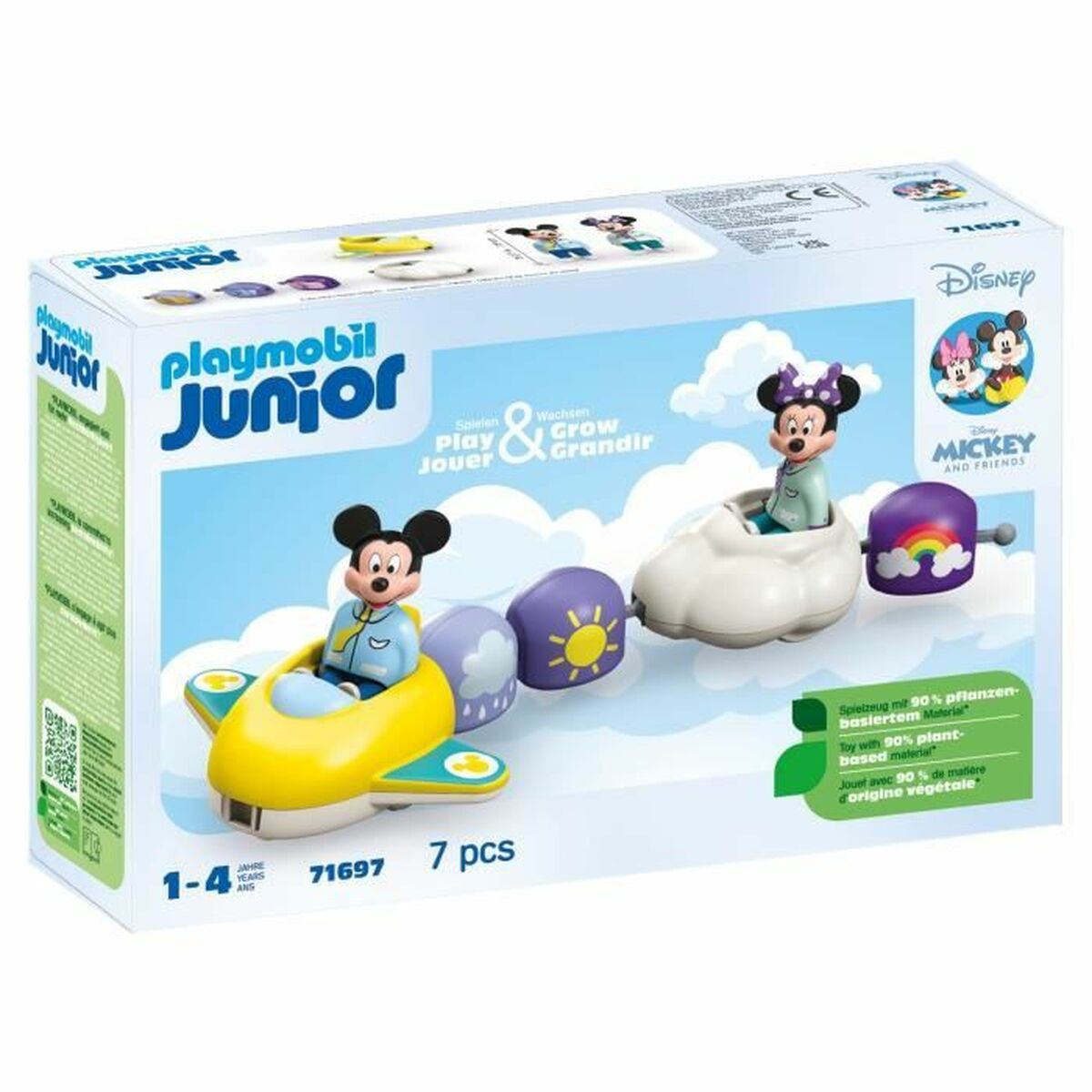Playset Playmobil Mickey Junior 71697 7 Delar - 2