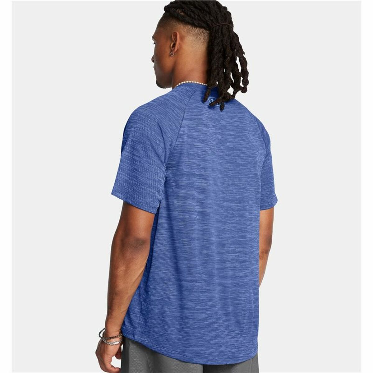 T-shirt med kortärm Herr Under Armour Tech Textured Ss Mörkblå - 2
