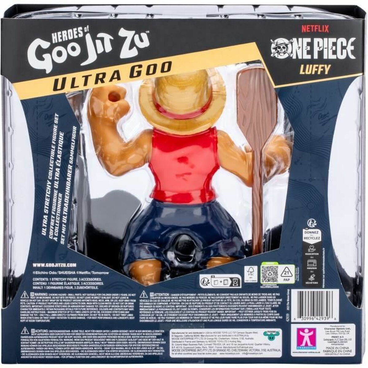 Playset Goo Jit Zu Ultragoo Luffy - 2