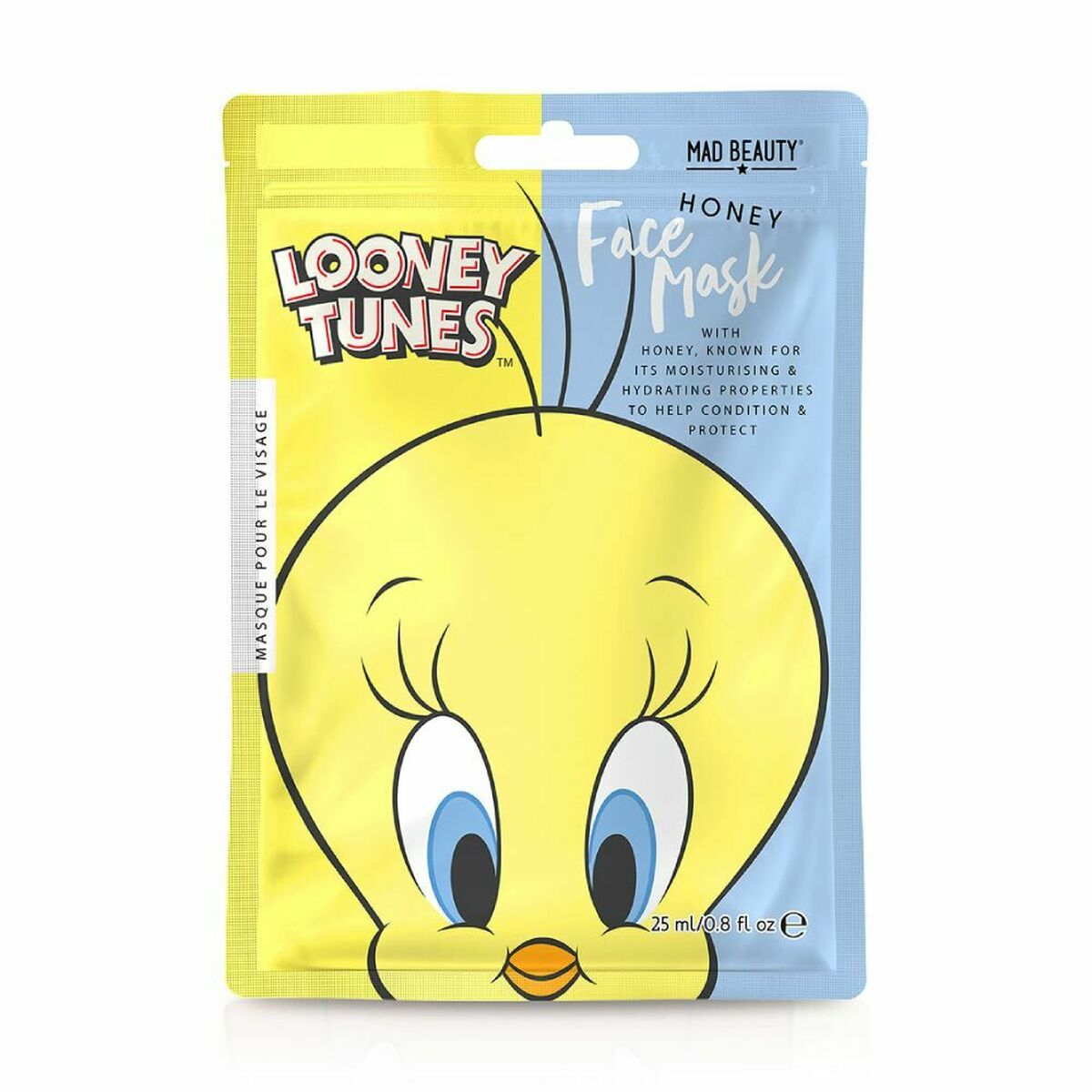 Ansiktsmask Mad Beauty Looney Tunes Piolín Honung (25 ml)