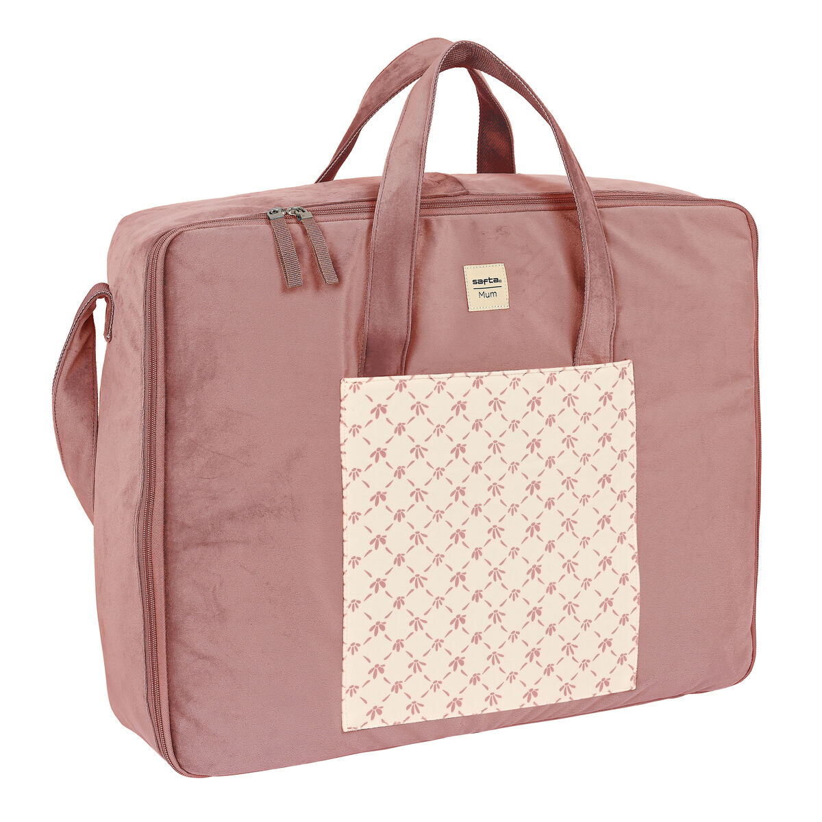 Resväska Safta Marsala Bebisar Rosa (50 x 40 x 14 cm)
