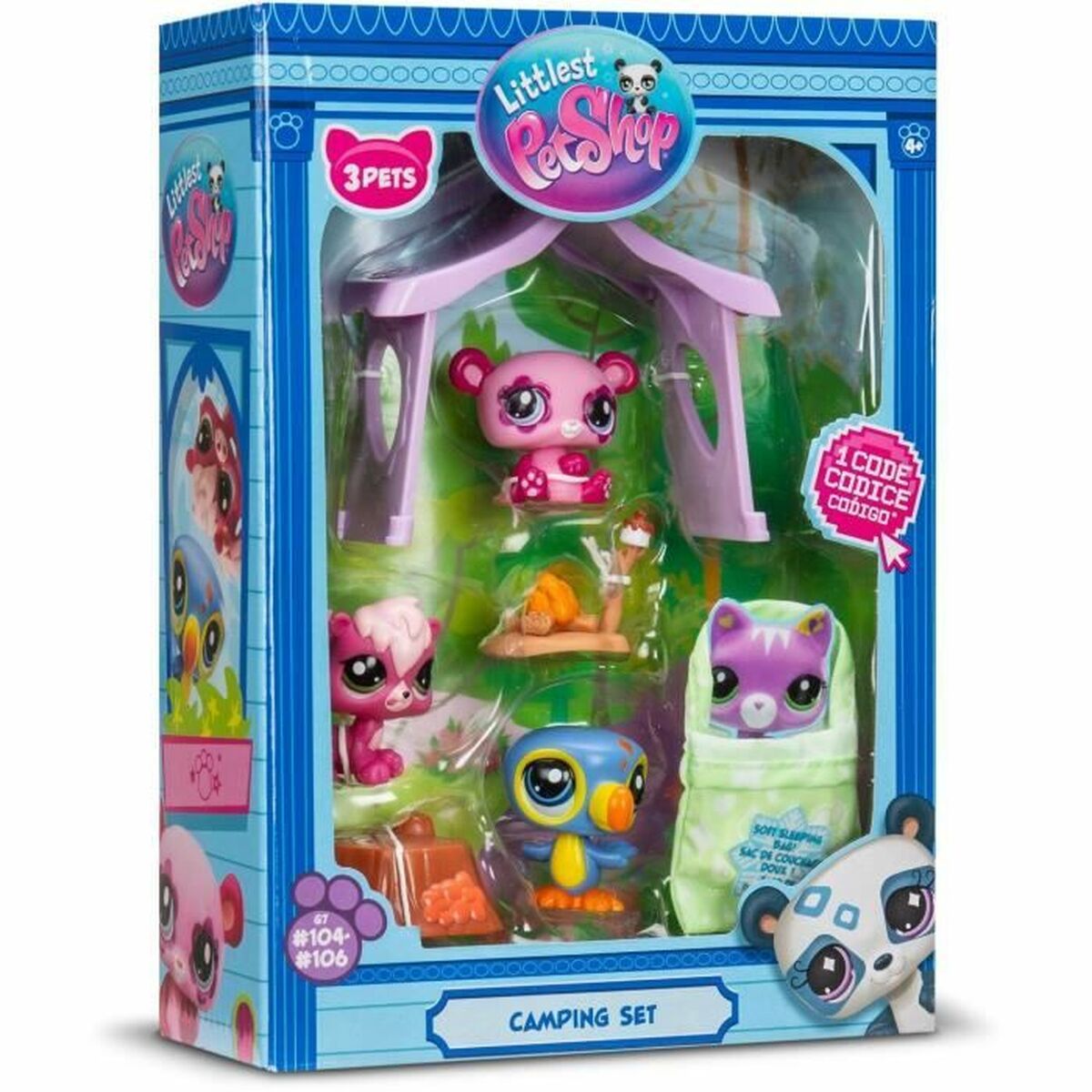 Playset Bandai Littlest Pet Shop Camping - 3