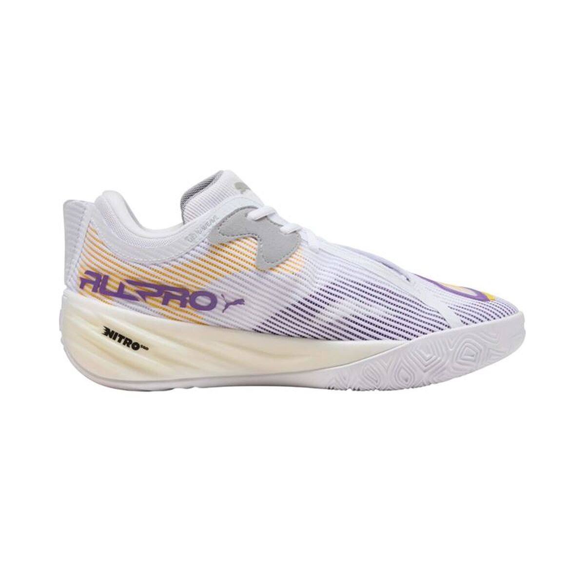 Basketskor, Vuxen Puma All-Pro Nitro™ 2 Vit Purpur